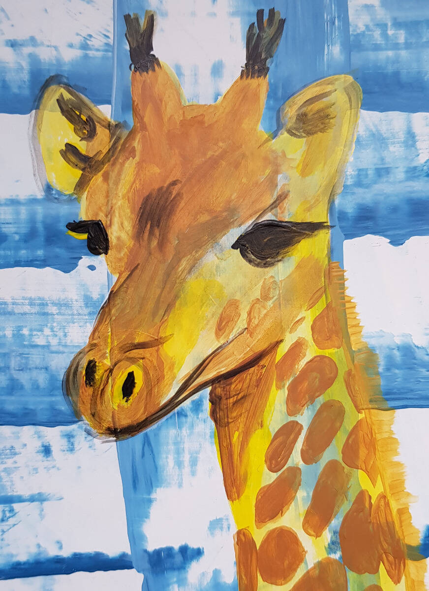 Giraffe Bruststück