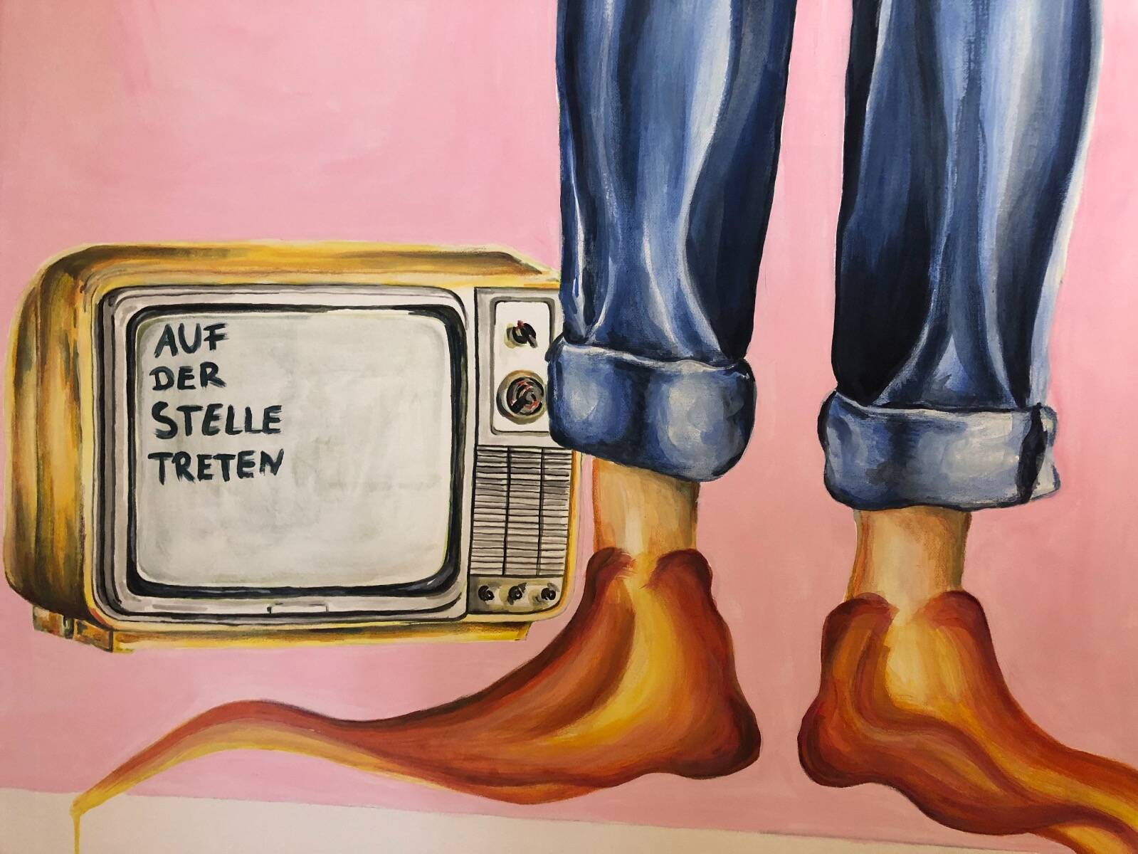 Auf der Stelle treten