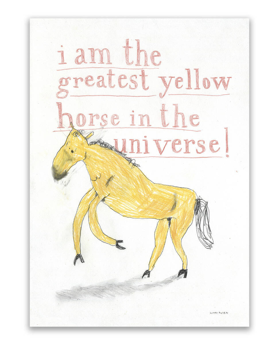 greatest yellow horse