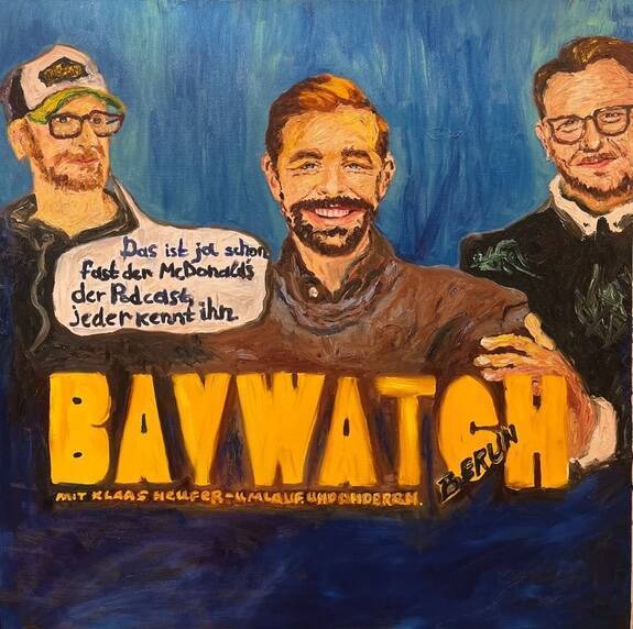 "Hey ihr drei  Kunstbanausen..." - SKM im Baywatch Berlin Podcast