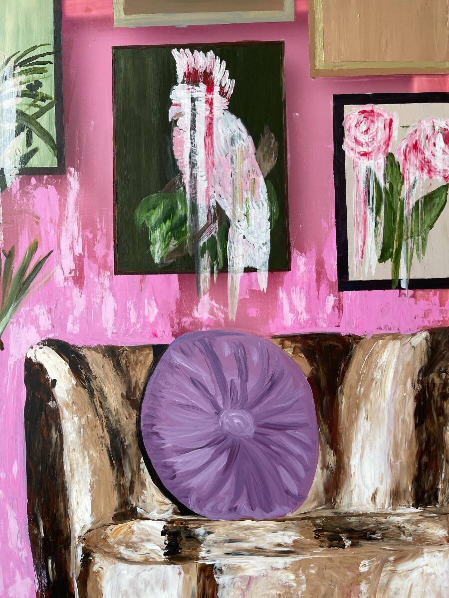 Interieur mit Pflanze